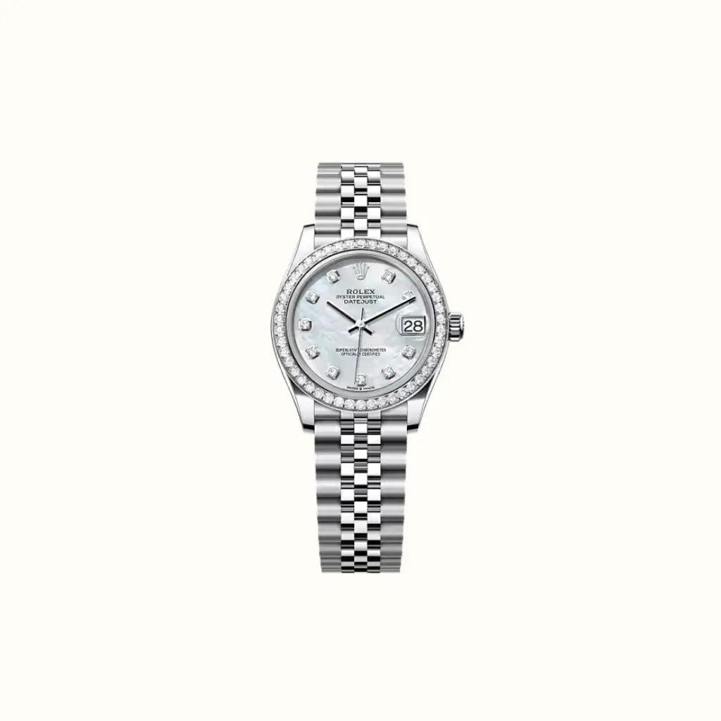Vandor Datejust 31mm 278384RBR White Pearl Diamond Dial