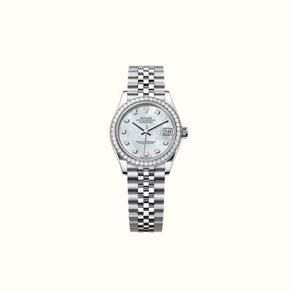 Vandor Datejust 31mm 278384RBR White Pearl Diamond Dial