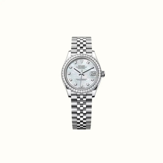 Vandor Datejust 31mm 278384RBR White Pearl Diamond Dial