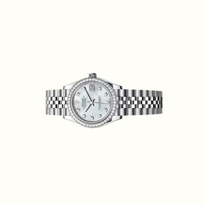 Vandor Datejust 31mm 278384RBR White Pearl Diamond Dial