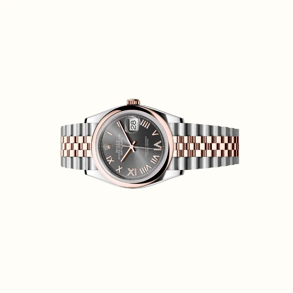 Vandor Datejust 36mm 126201 Slate Roman Dial