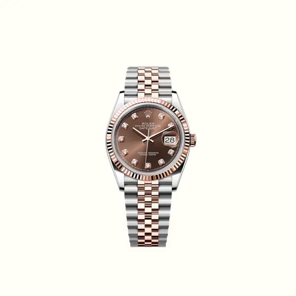 Vandor Datejust 36mm 126231 Chocolate Diamond Dial