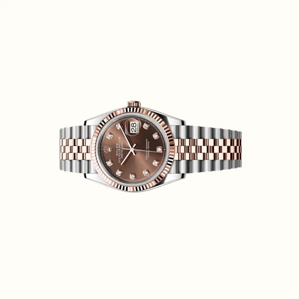Vandor Datejust 36mm 126231 Chocolate Diamond Dial