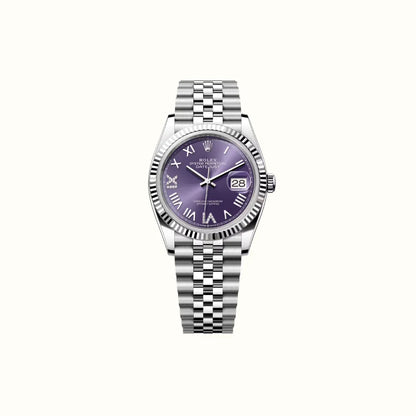 Vandor Datejust 36mm 126234 Purple Roman Dial
