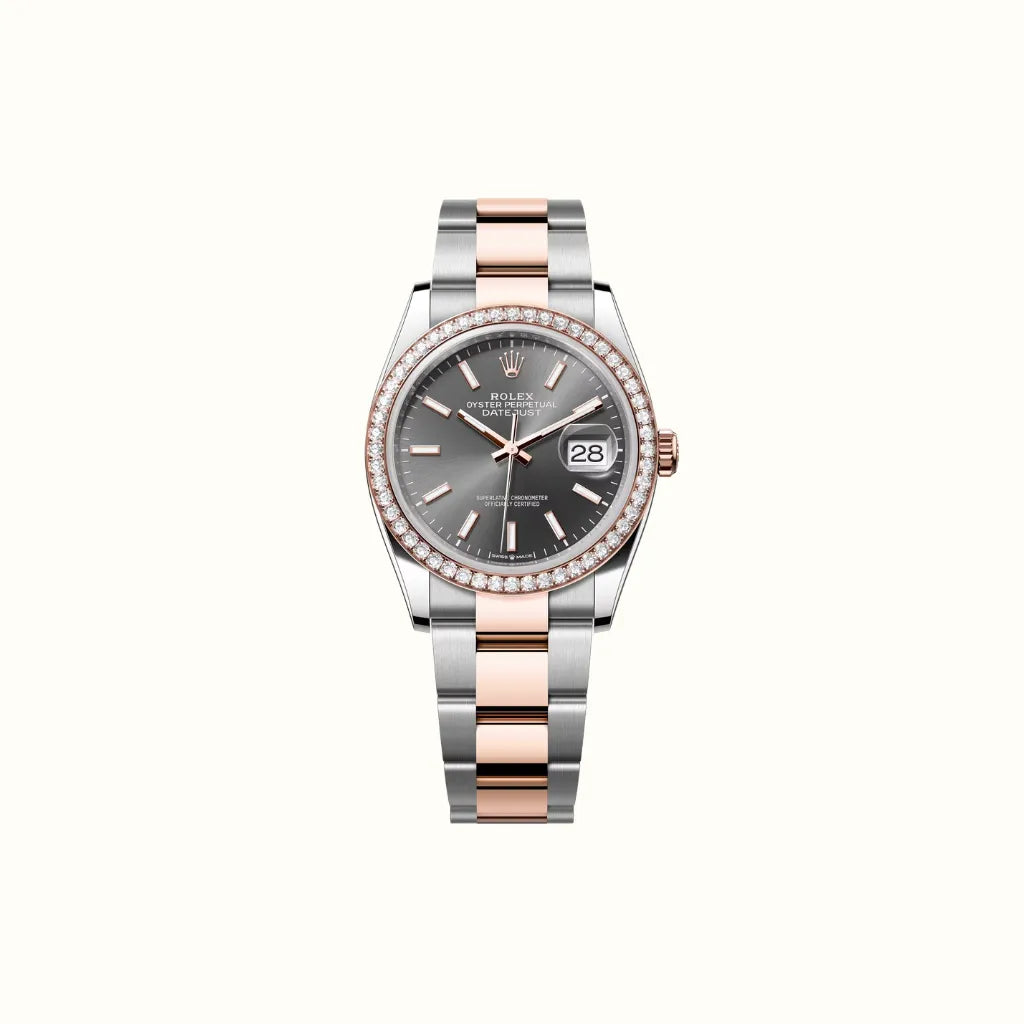 Vandor Datejust 36mm 126281RBR Slate Dial
