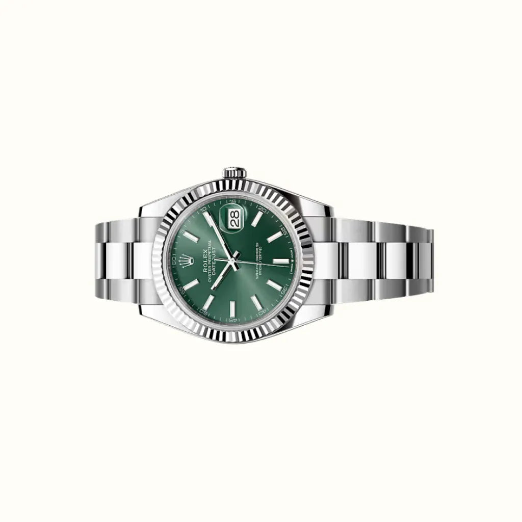 Vandor Datejust 41mm 126334 Green Dial Oyster Bracelet