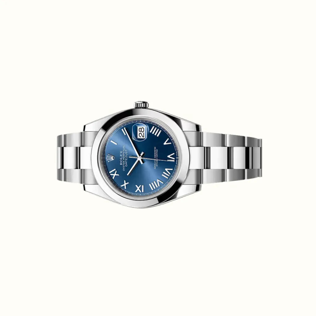 Vandor Datejust 41mm 126300 Blue Roman Dial