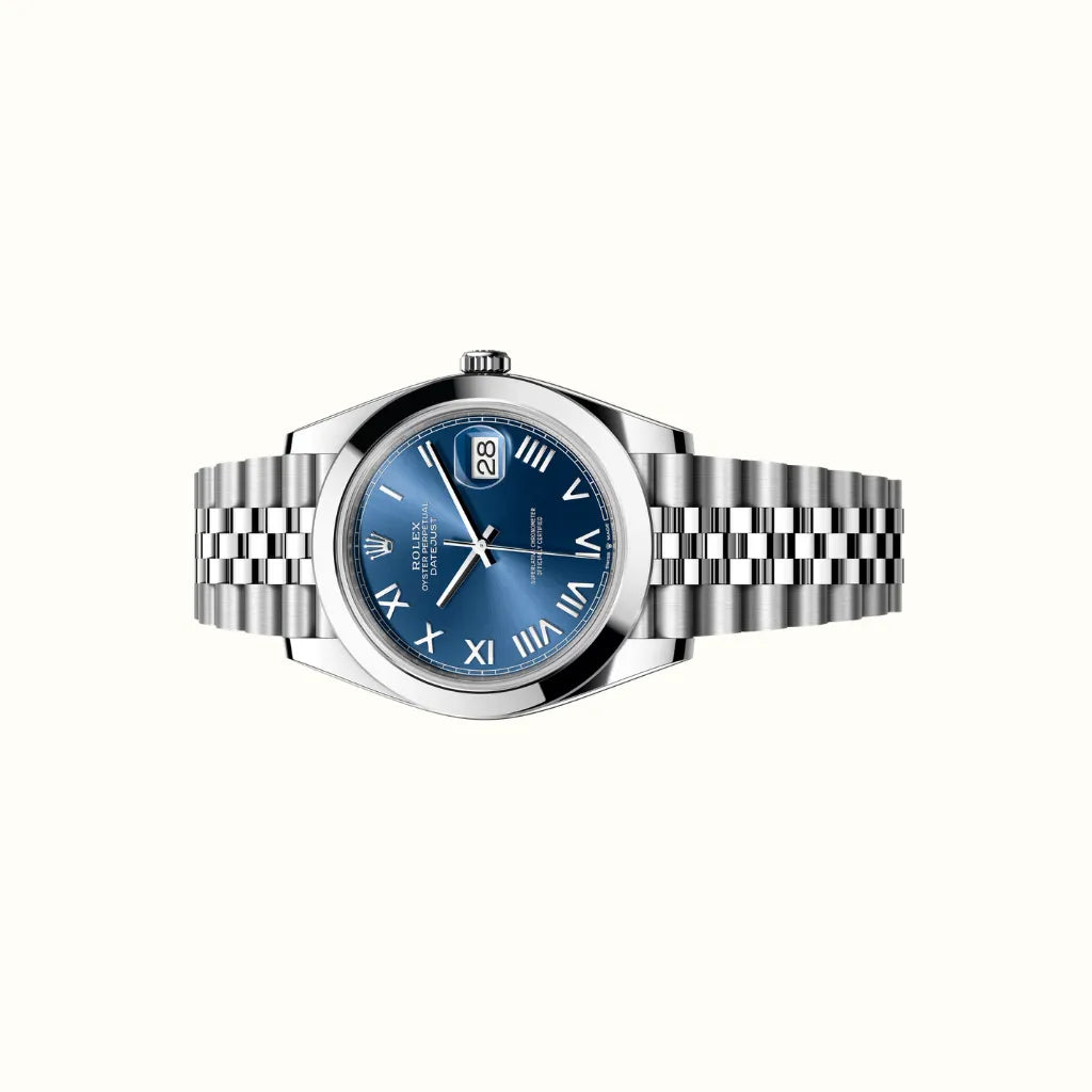 Vandor Datejust 41mm 126300 Jubilee Blue Roman Dial