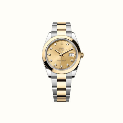 Vandor Datejust 41mm 126303 Champagne Diamond Dial