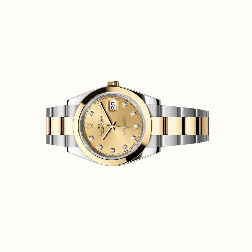 Vandor Datejust 41mm 126303 Champagne Diamond Dial