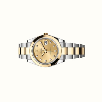 Vandor Datejust 41mm 126303 Champagne Diamond Dial