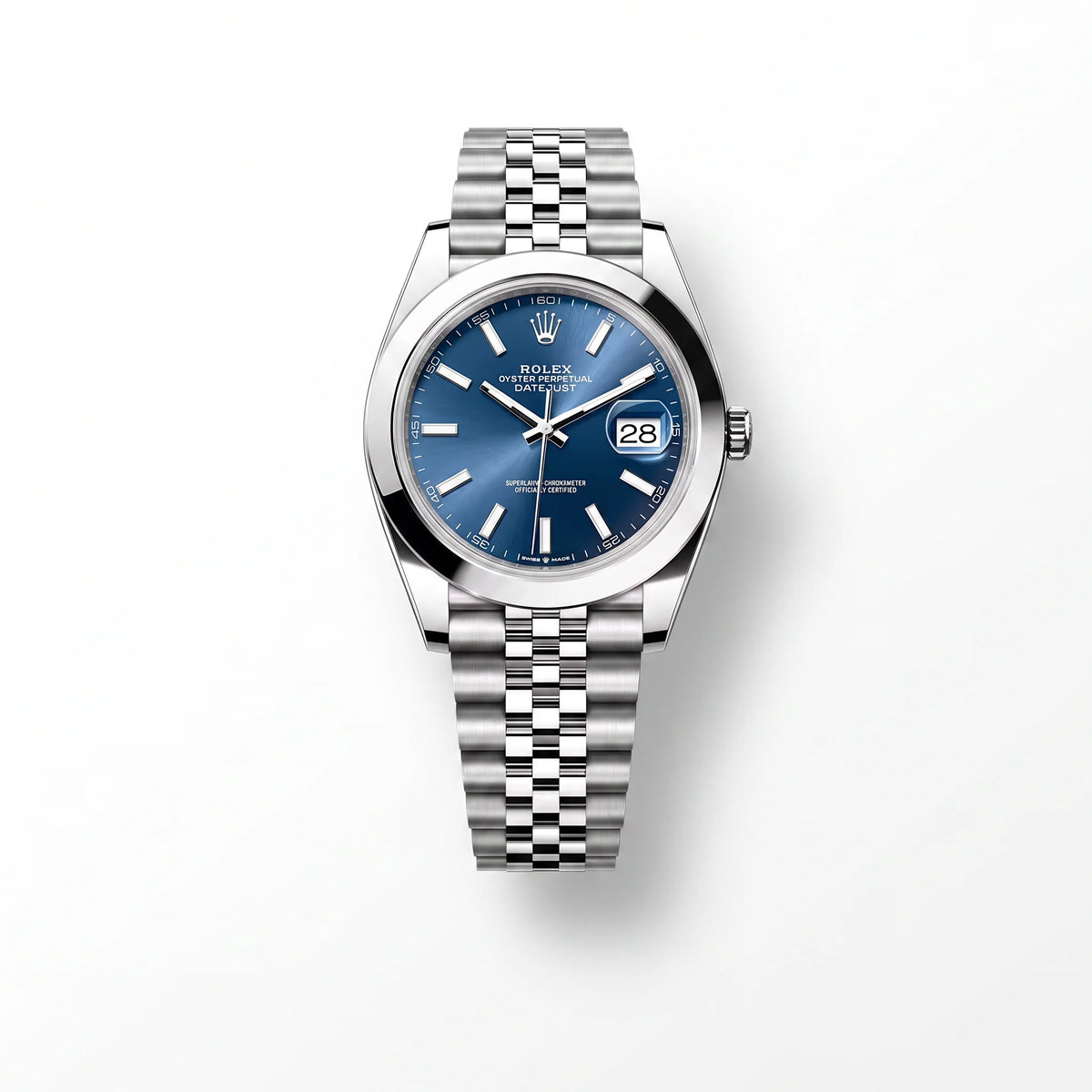 Vandor Datejust 41mm 126300 Jubilee Blue Index Dial