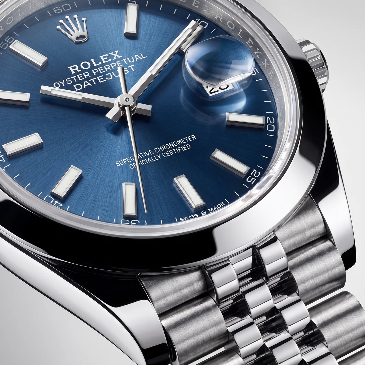 Vandor Datejust 41mm 126300 Jubilee Blue Index Dial