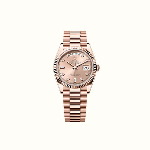 Vandor Day-Date 36mm 128235 Pink Dial