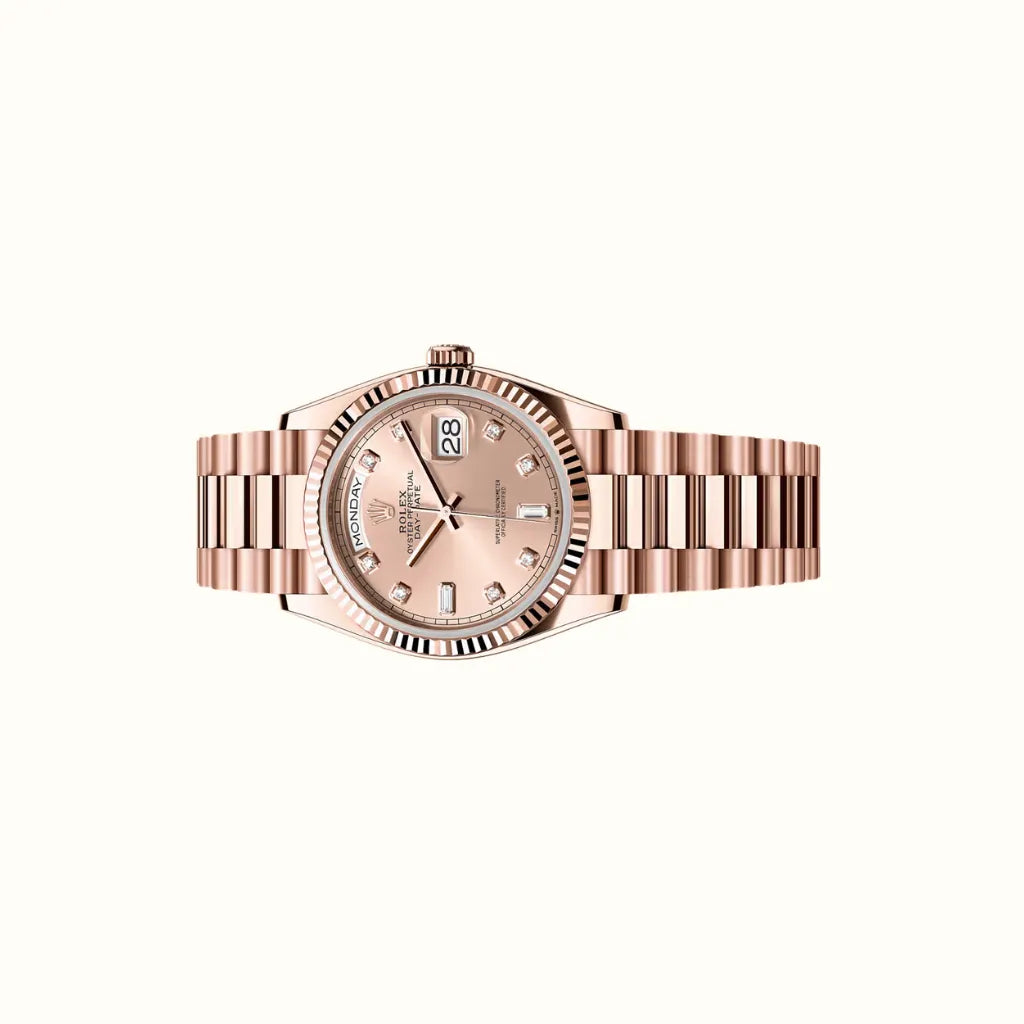 Vandor Day-Date 36mm 128235 Pink Dial