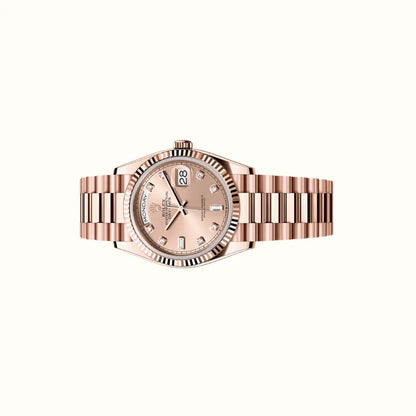 Vandor Day-Date 36mm 128235 Pink Dial