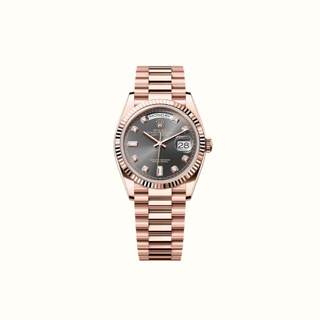 Vandor Day-Date 36mm 128235 Slate Dial