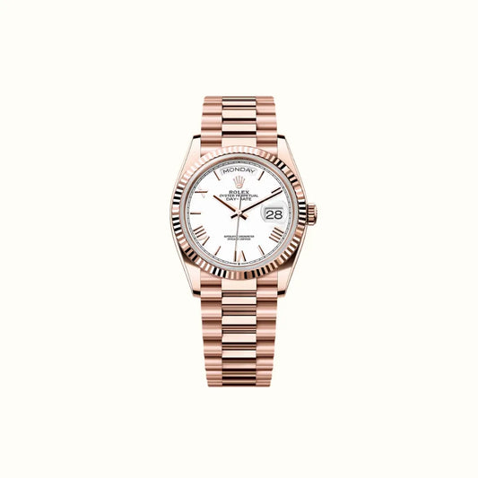 Vandor Day-Date 36mm 128235 White Dial
