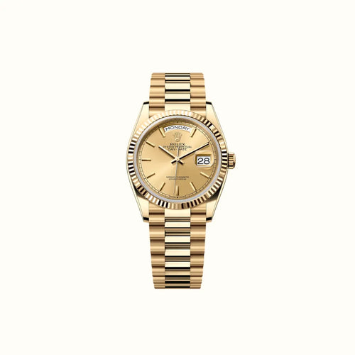 Vandor Day-Date 36mm 128238 Champagne Dial