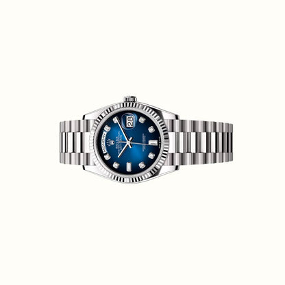 Vandor Day-Date 36mm 128239 Blue Dial