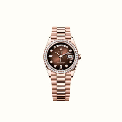 Vandor Day-Date 36mm 128345RBR Chocolate Dial