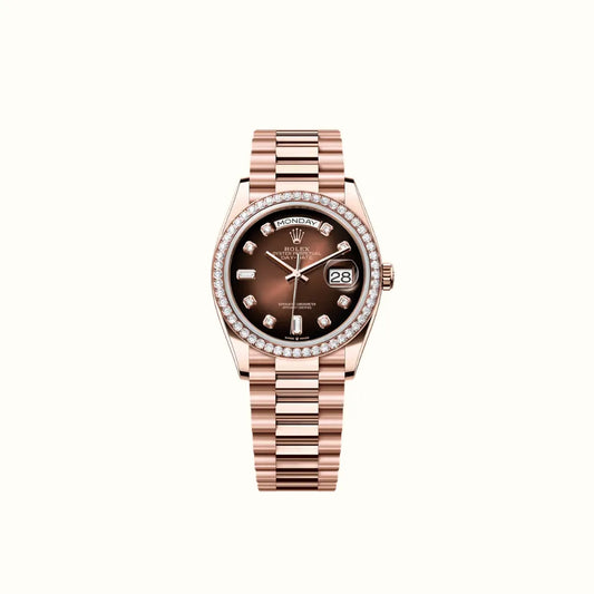 Vandor Day-Date 36mm 128345RBR Chocolate Dial