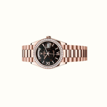 Vandor Day-Date 36mm 128345RBR Eisenkiesel Dial