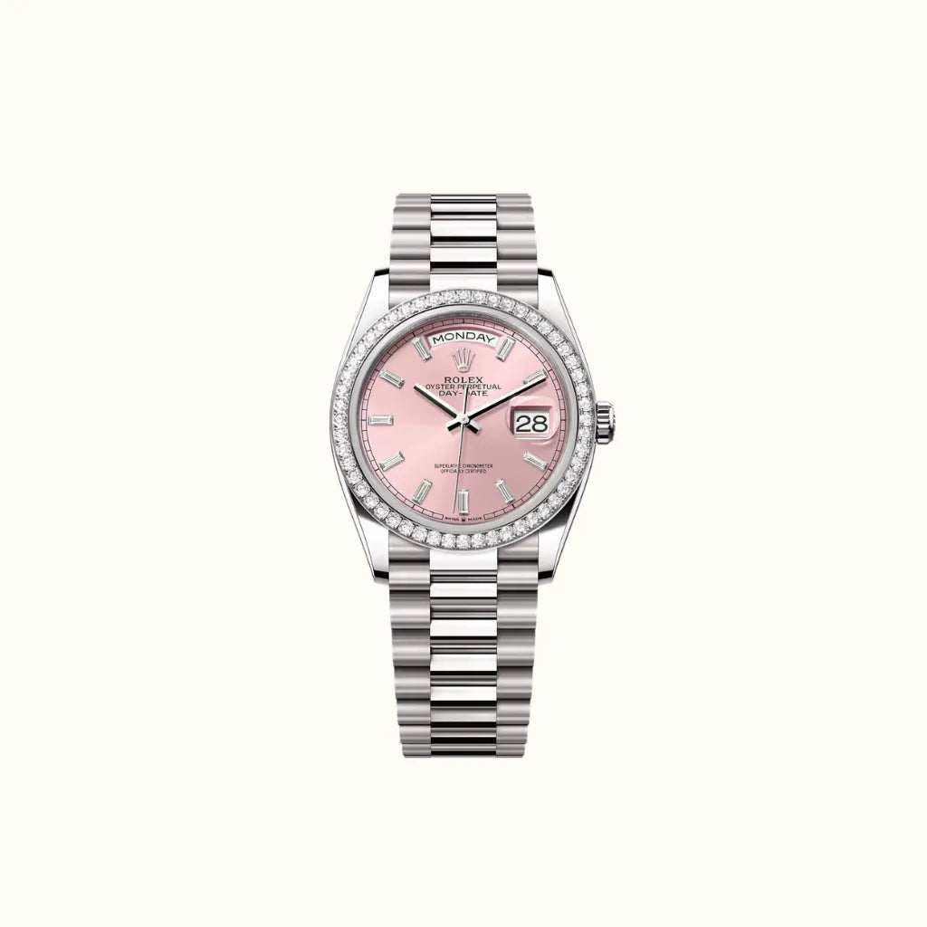 Vandor Day-Date 36mm 128349RBR Pink Dial