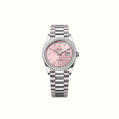 Vandor Day-Date 36mm 128349RBR Pink Dial