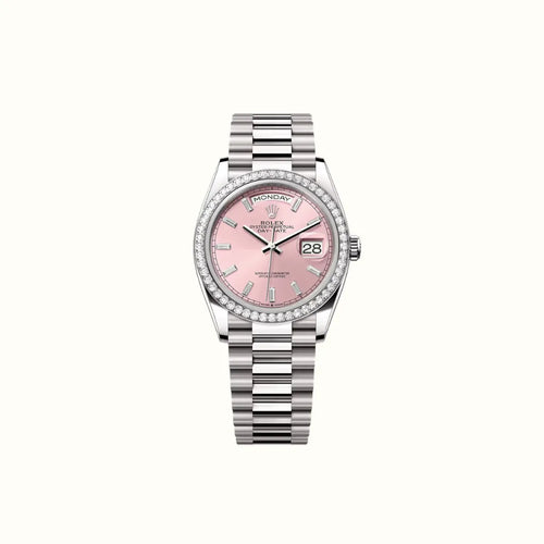 Vandor Day-Date 36mm 128349RBR Pink Dial
