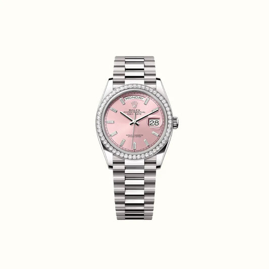 Vandor Day-Date 36mm 128349RBR Pink Dial