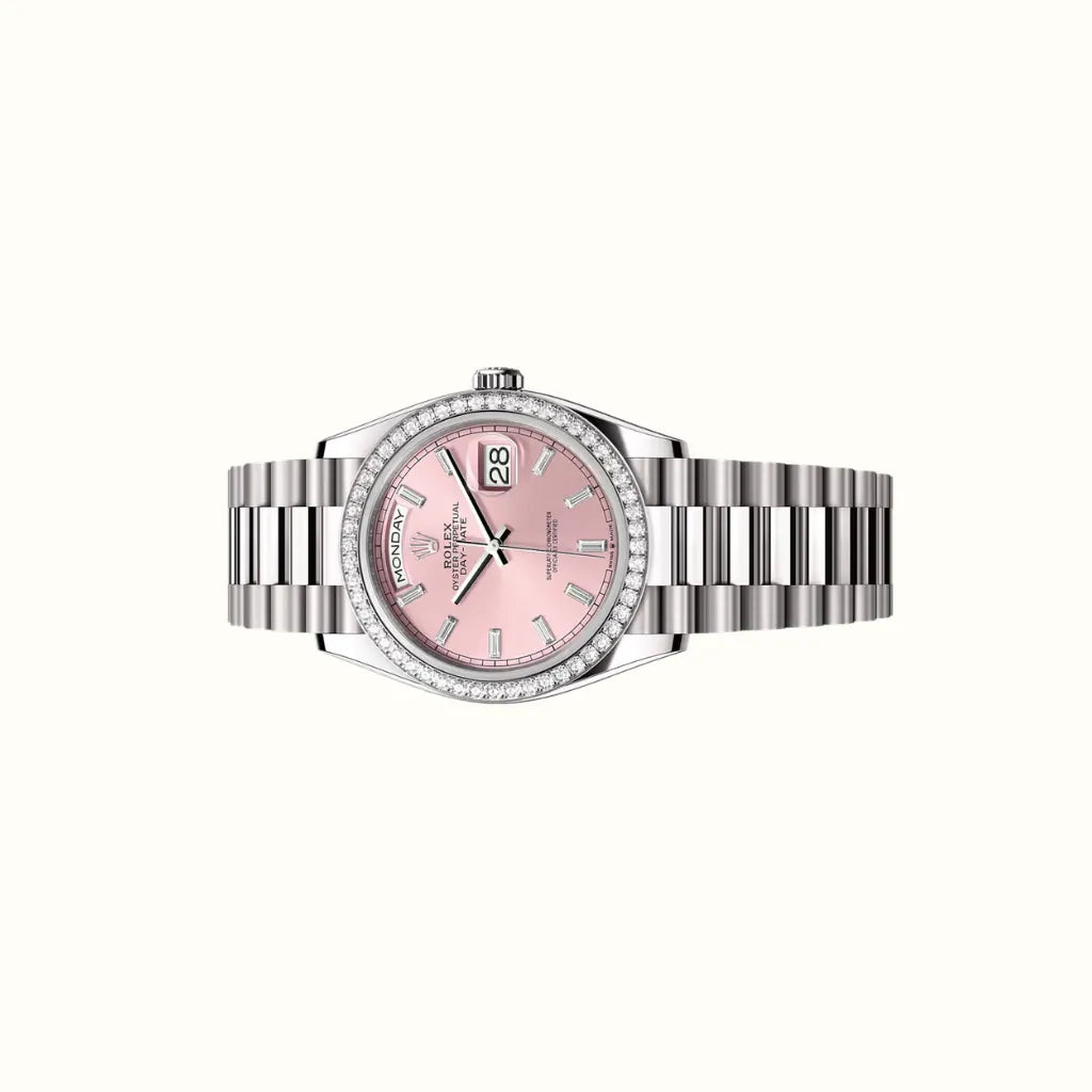 Vandor Day-Date 36mm 128349RBR Pink Dial
