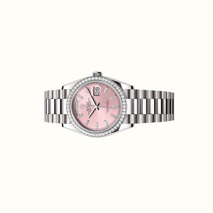 Vandor Day-Date 36mm 128349RBR Pink Dial