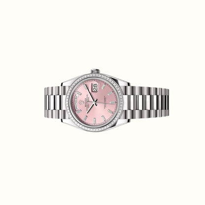 Vandor Day-Date 36mm 128399TBR Pink Dial