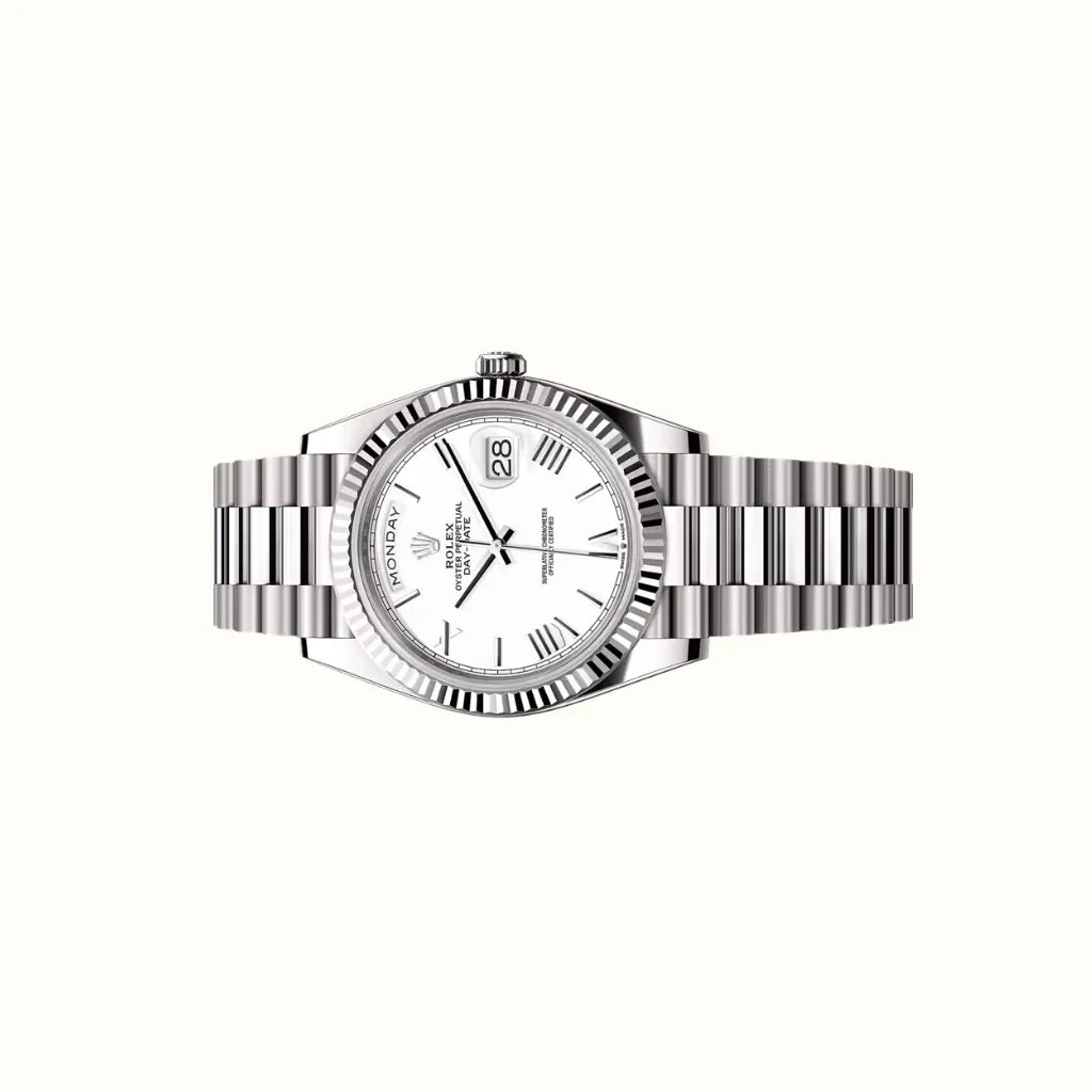Vandor Day-Date 40mm 228239 White Dial