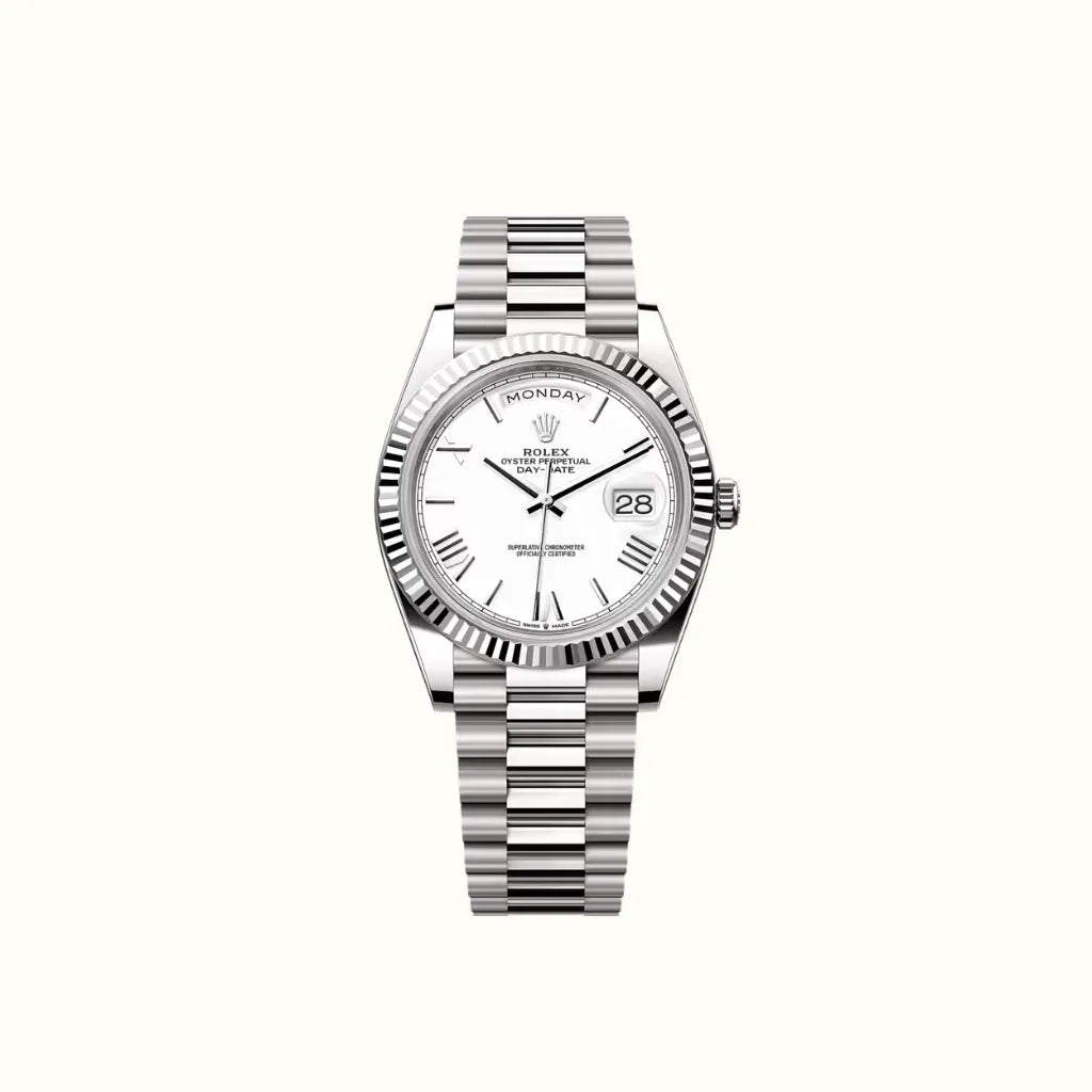 Vandor Day-Date 40mm 228239 White Dial
