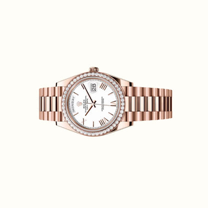 Vandor Day-Date 40mm 228345RBR White Dial