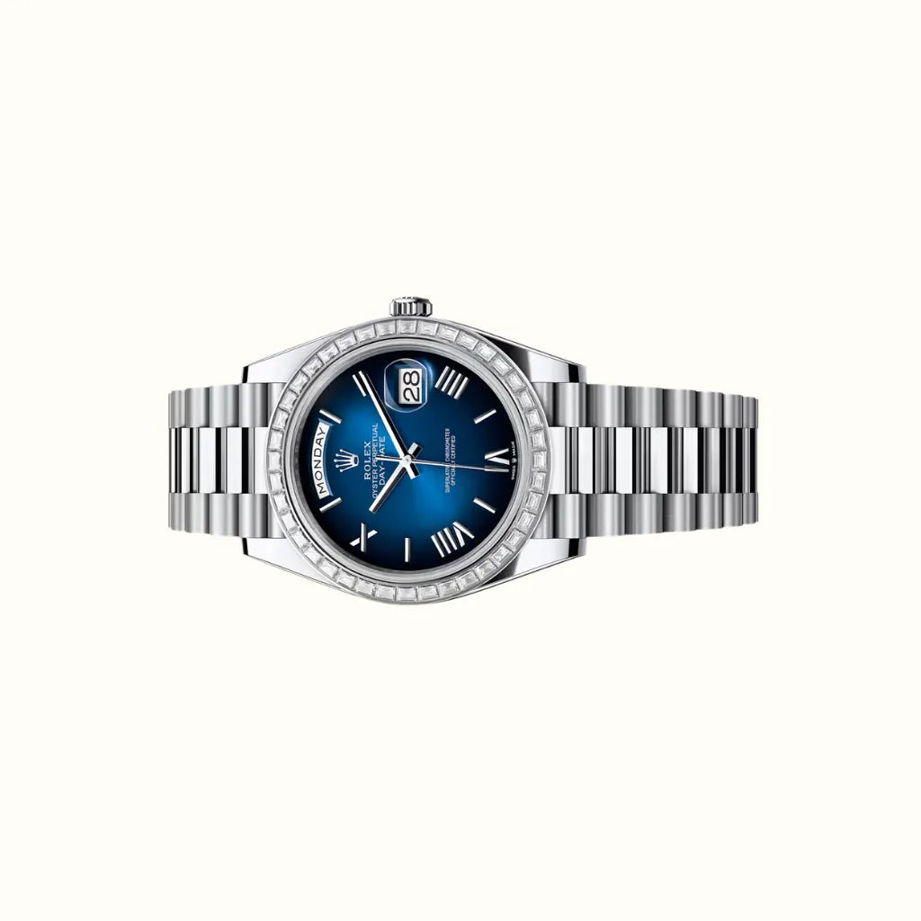 Vandor Day-Date 40mm 228396TBR Blue Dial