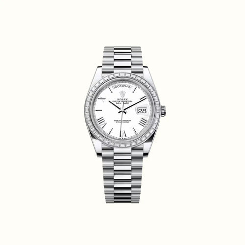 Vandor Day-Date 40mm 228396TBR White Dial