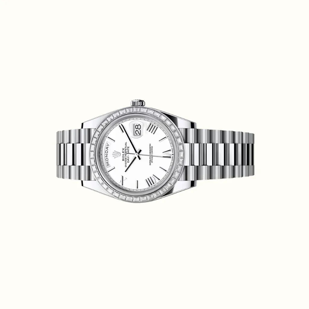 Vandor Day-Date 40mm 228396TBR White Dial