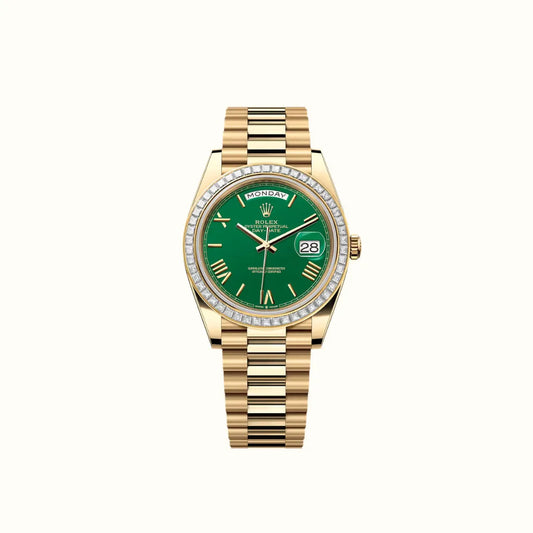 Vandor Day-Date 40mm 228398TBR Green Dial