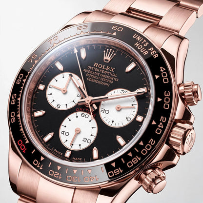 Vandor Cosmograph Daytona ‘Le Mans’ Everose Gold Bright Black Dial Men's Watch | RL 40 126525LN 2025