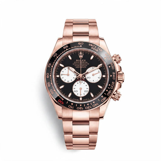Vandor Cosmograph Daytona ‘Le Mans’ Everose Gold Bright Black Dial Men's Watch | RL 40 126525LN 2025