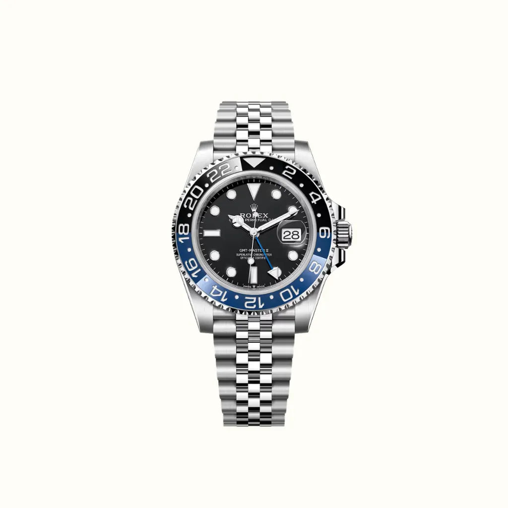 Vandor GMT 40mm 126710BLNR Jubilee Black Dial