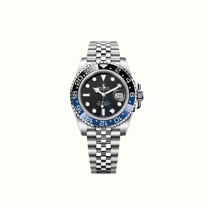 Vandor GMT 40mm 126710BLNR Jubilee Black Dial