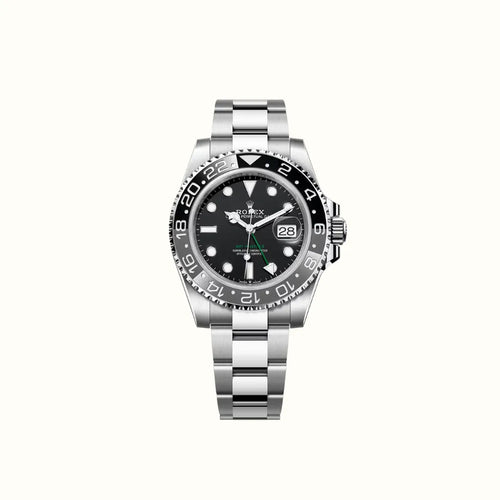 Vandor GMT 40mm 126710GRNR Oyster Black Dial