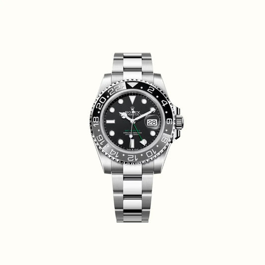 Vandor GMT 40mm 126710GRNR Oyster Black Dial