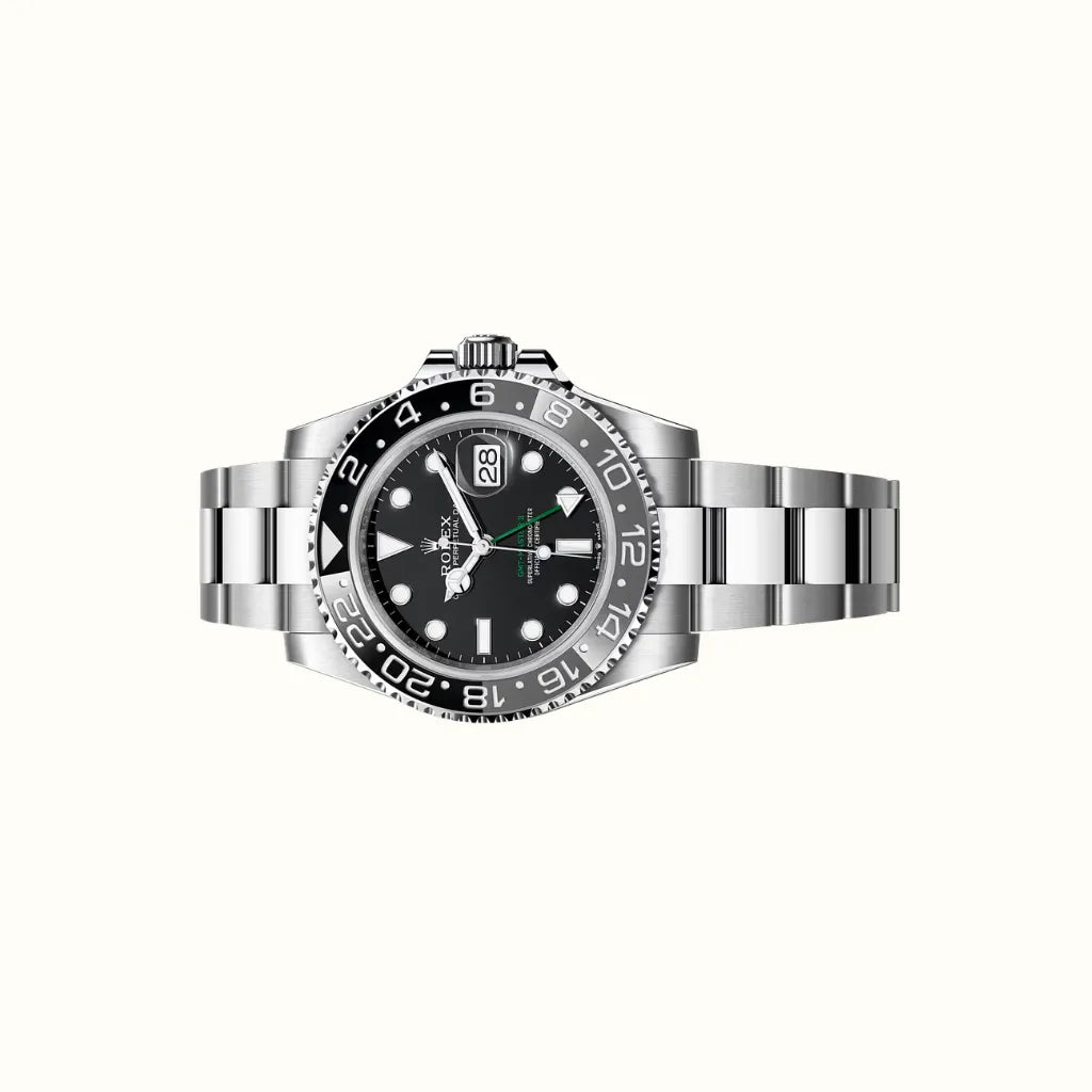 Vandor GMT 40mm 126710GRNR Oyster Black Dial