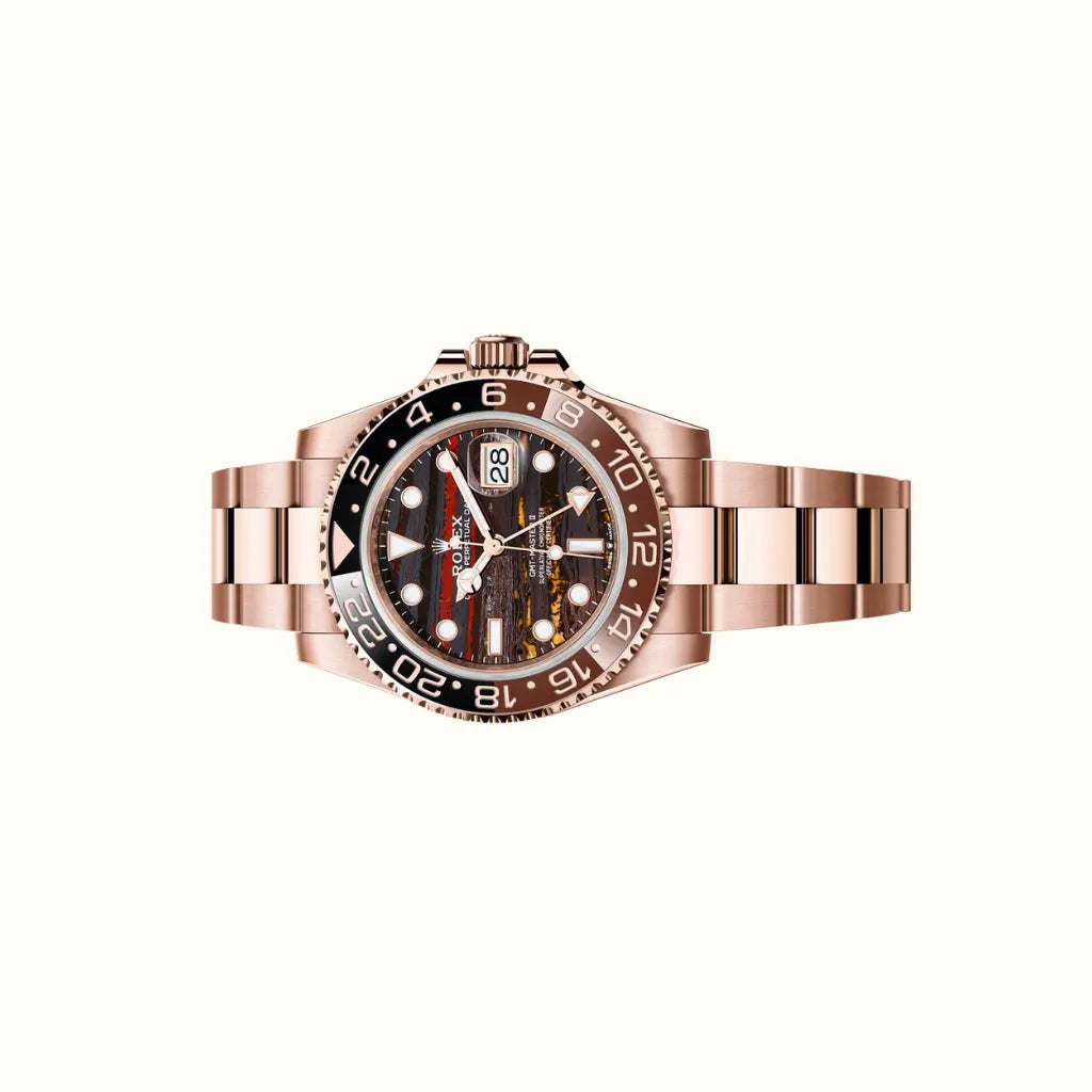 Vandor GMT 40mm 126715CHNR Tiger Iron Dial