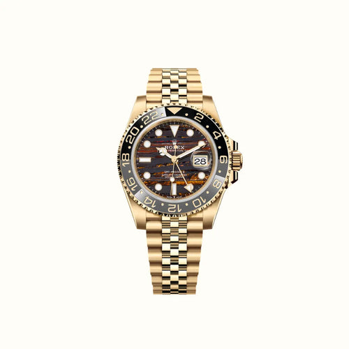 Vandor GMT 40mm 126718GRNR Tiger Iron Dial